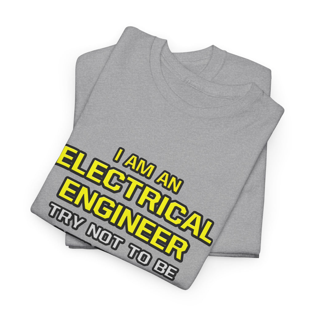 Electrical Engineer...Superior Intelligence - Unisex Heavy Cotton Tee