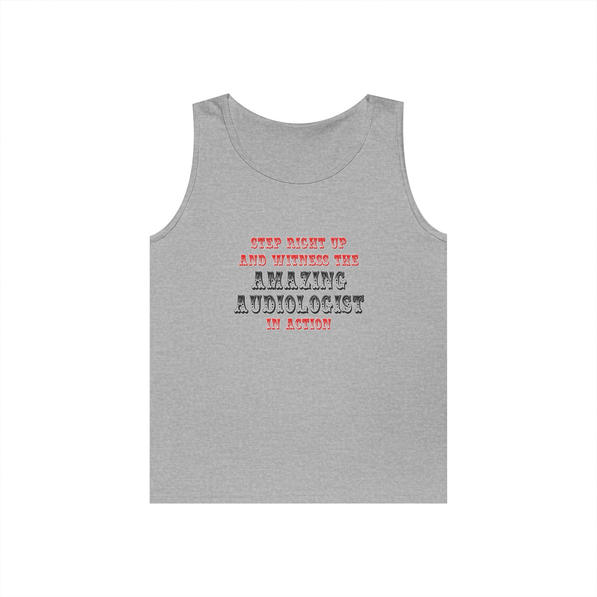 Amazing Audiologist In Action - Unisex Heavy Cotton Tank Top