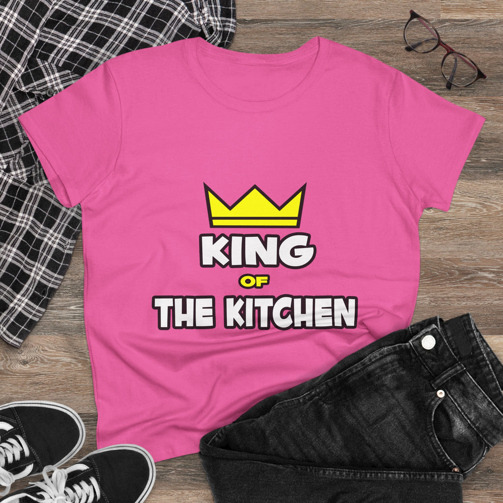 King of the Kitchen - Women's Midweight Cotton Tee