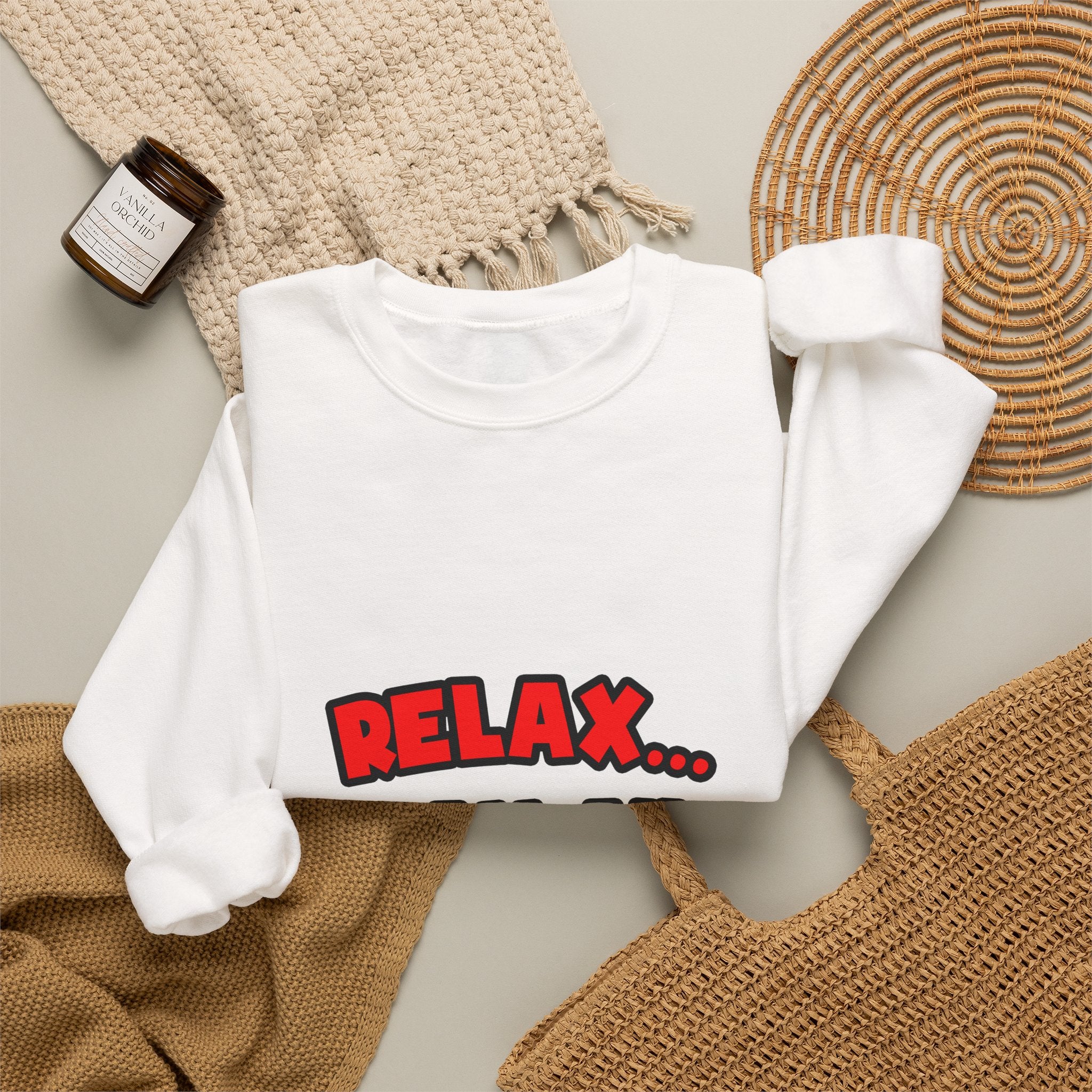 Relax ... I Am An Engineer - Unisex Heavy Blend™ Crewneck Sweatshirt