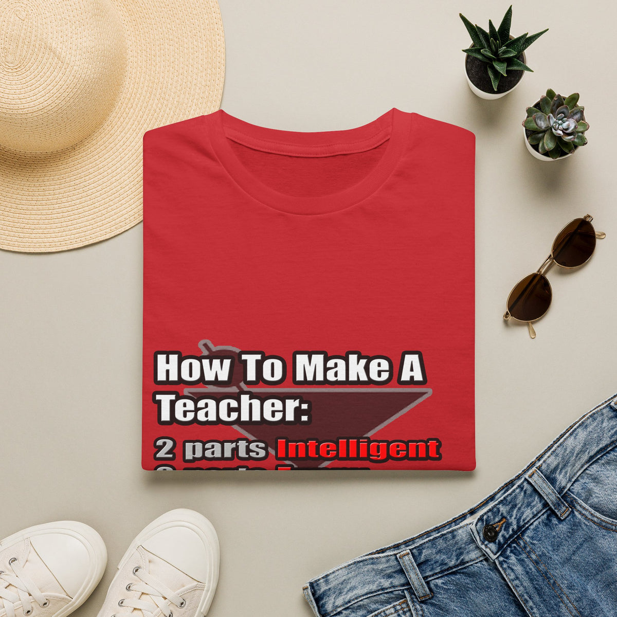 How To Make a Teacher - Unisex Softstyle T-Shirt