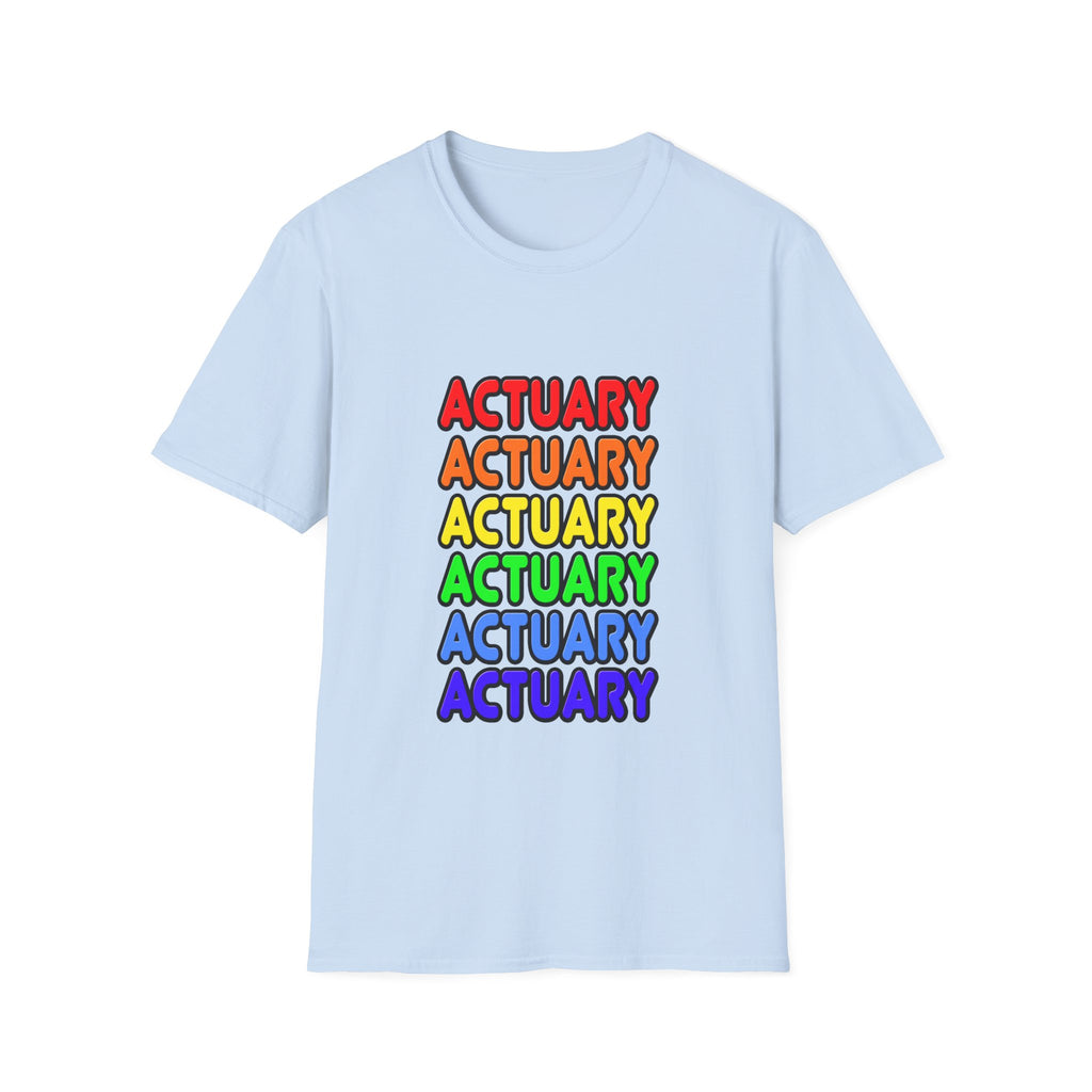 Rainbow Actuary - Unisex Softstyle T-Shirt