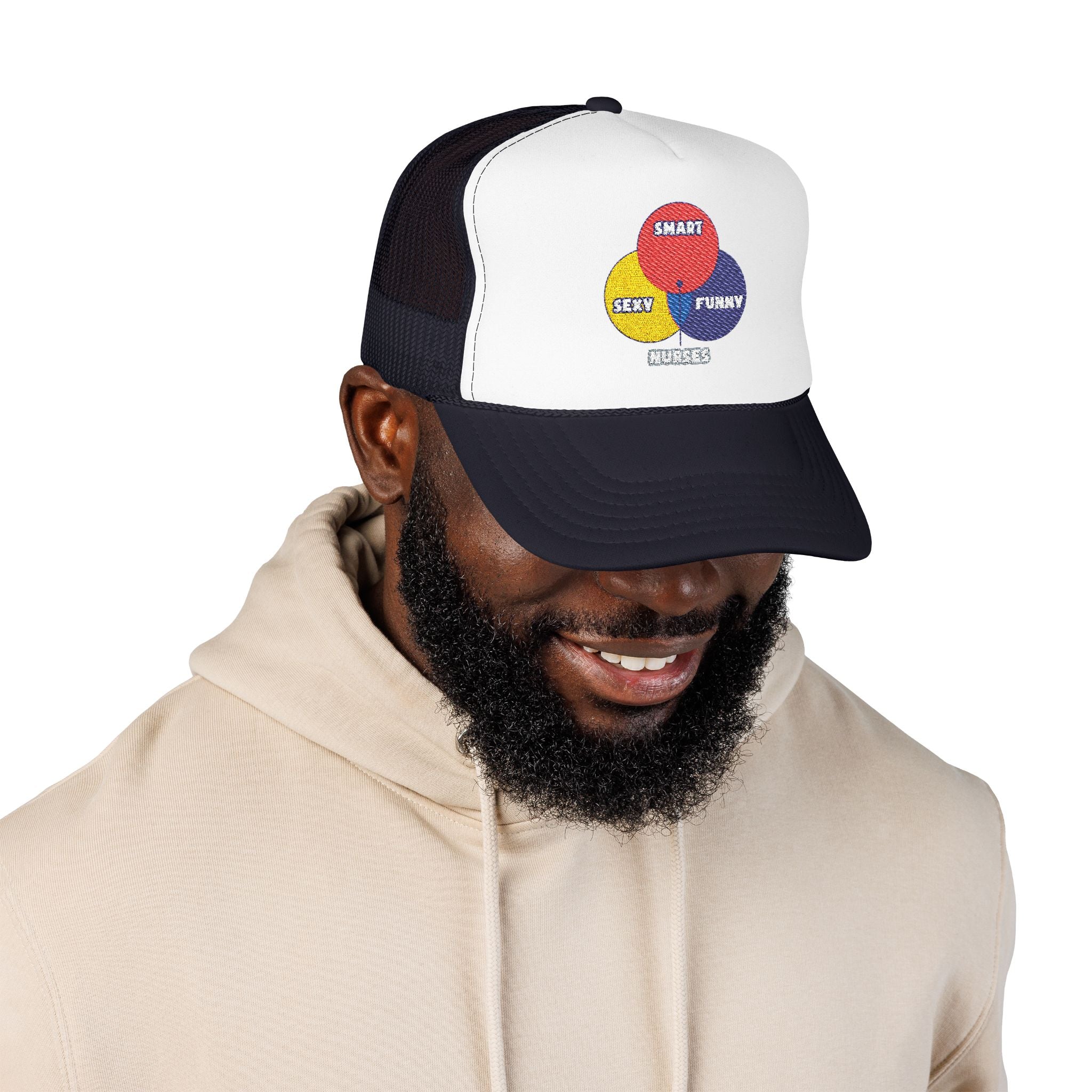 Venn Diagram .. Nurses - Foam Trucker Hat