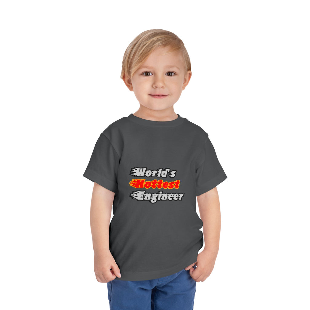 World's Hottest Engineer - Toddler Short Sleeve Tee