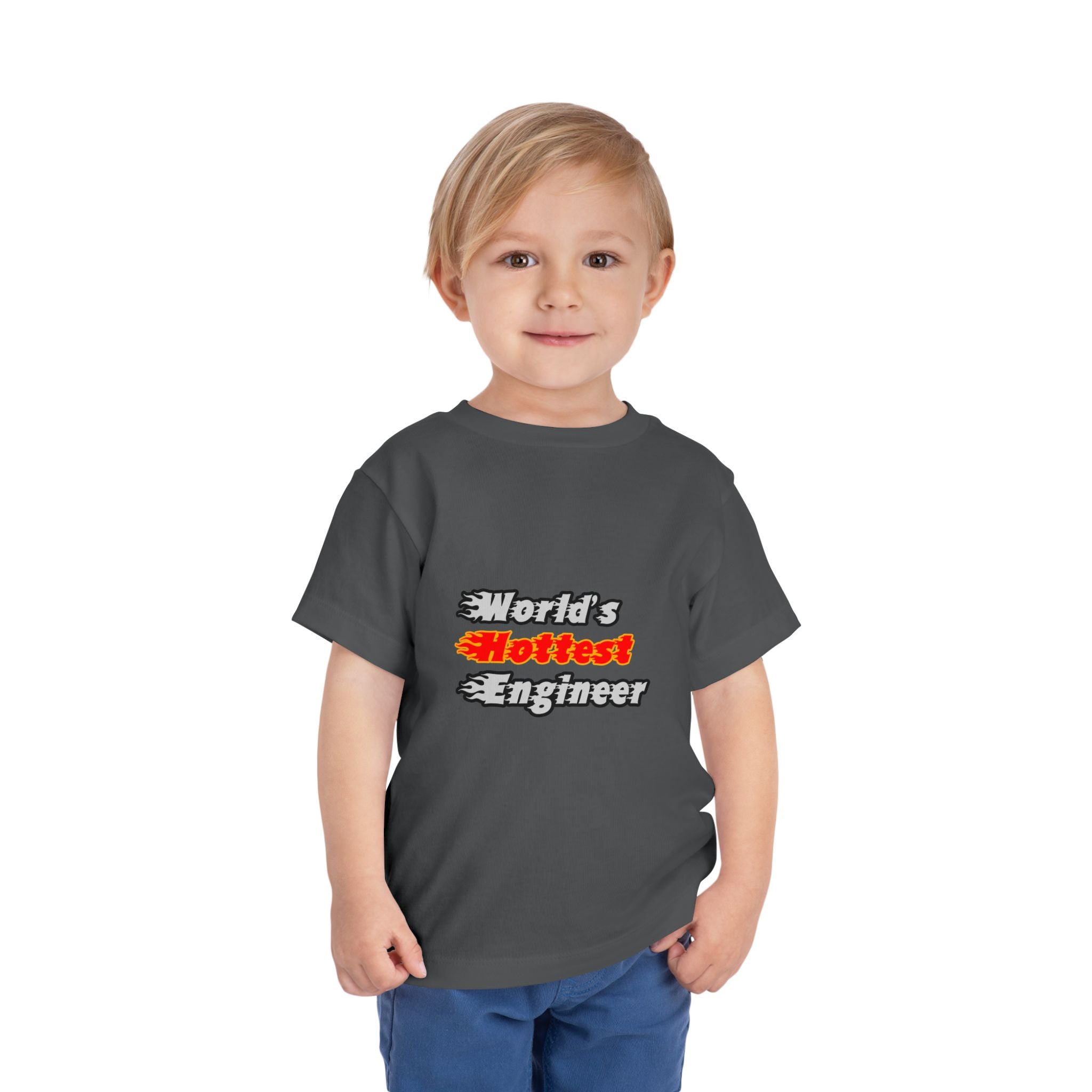 World's Hottest Engineer - Toddler Short Sleeve Tee