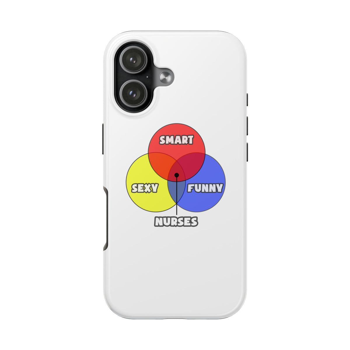 Venn Diagram .. Nurses - Tough Phone Cases