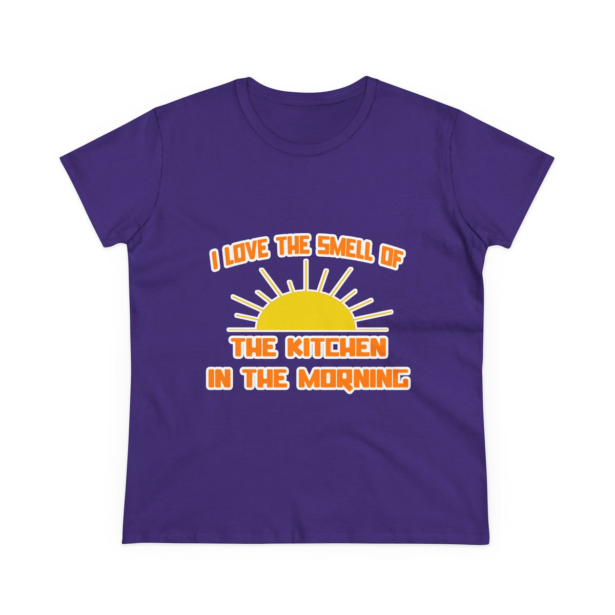 Smell of The Kitchen in the Morning - Women's Midweight Cotton Tee