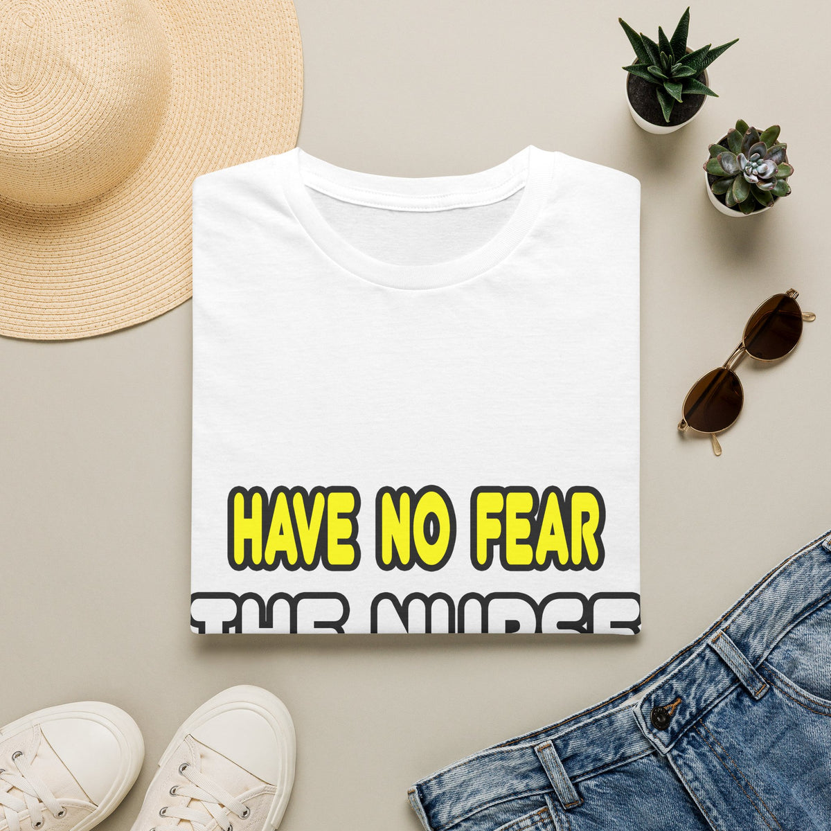 Have No Fear, The Nurse Is Here - Unisex Softstyle T-Shirt