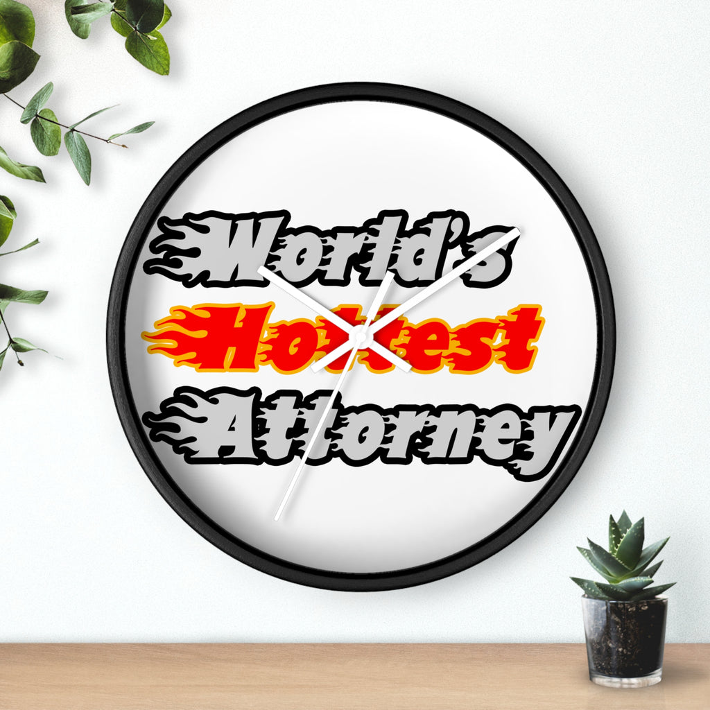 World's Hottest Attorney - Wall Clock
