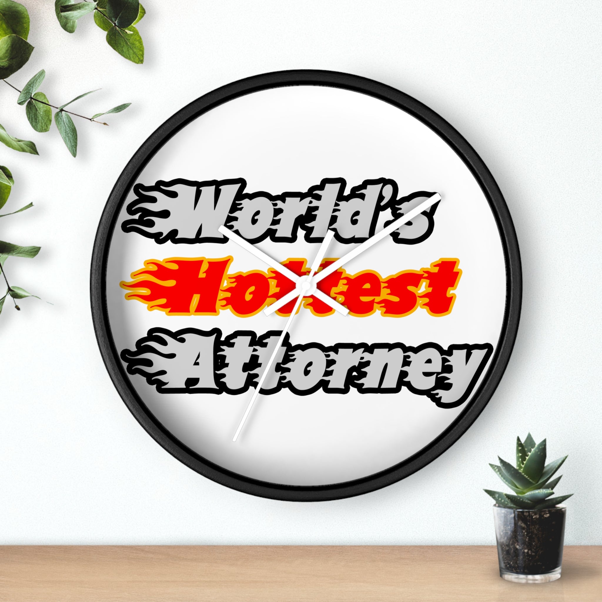 World's Hottest Attorney - Wall Clock