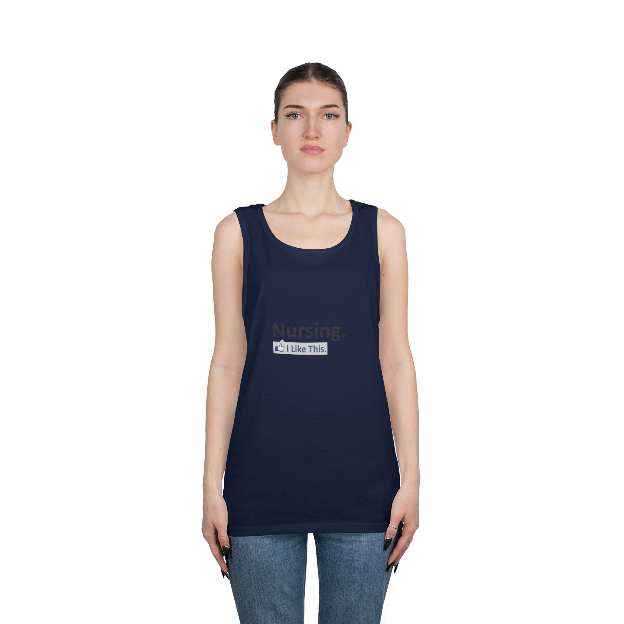 Nursing...I Like This - Unisex Heavy Cotton Tank Top