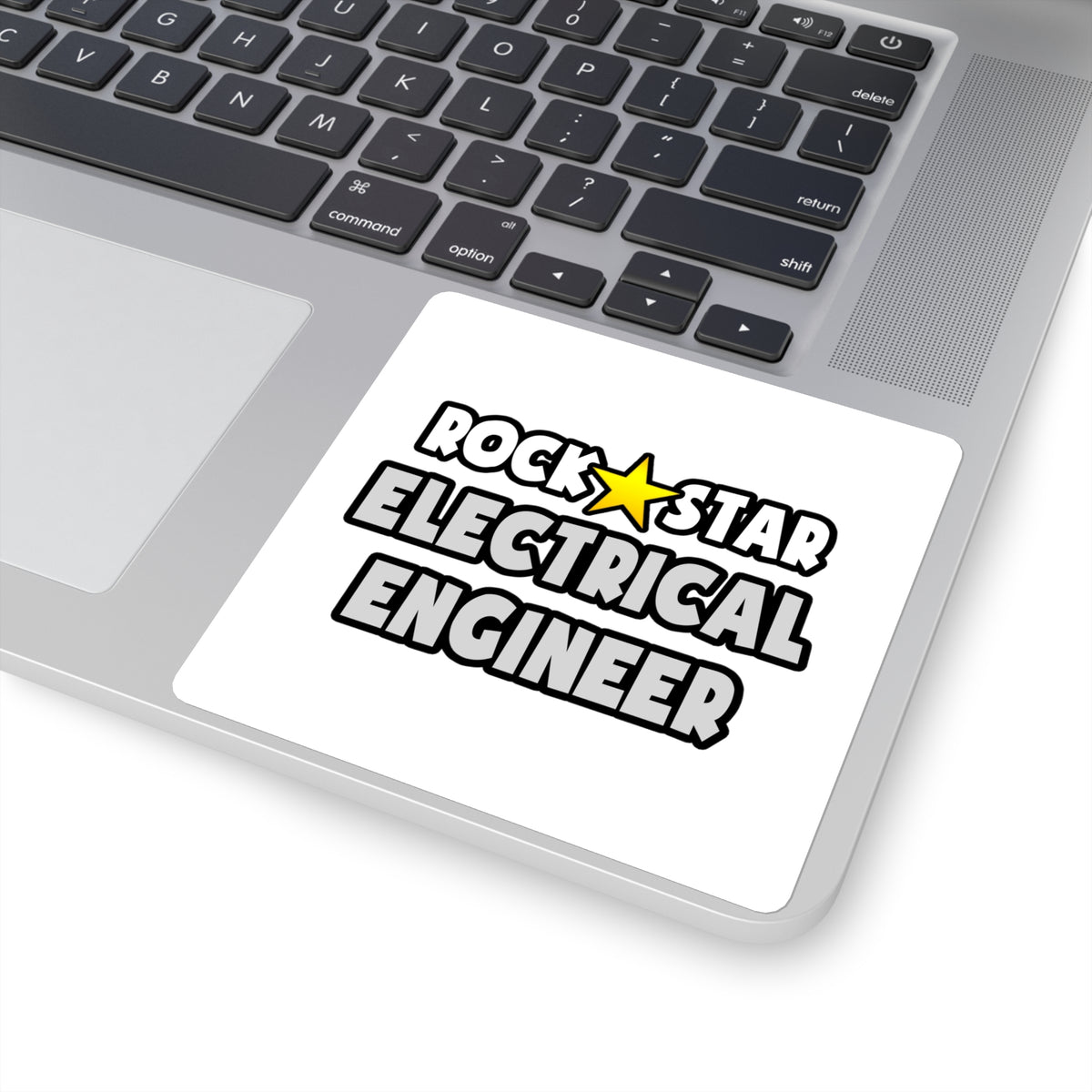 Rock Star Electrical Engineer - Square Stickers