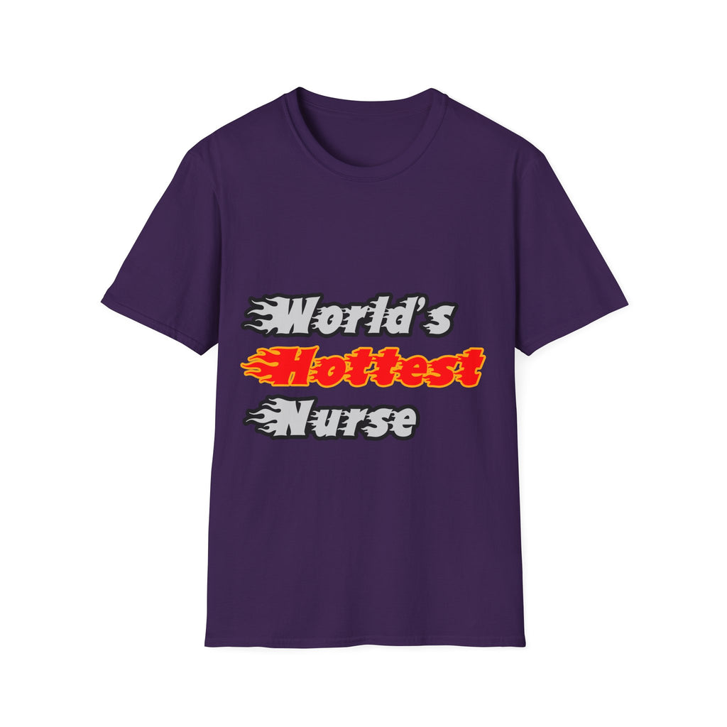 World's Hottest Nurse - Unisex Softstyle T-Shirt
