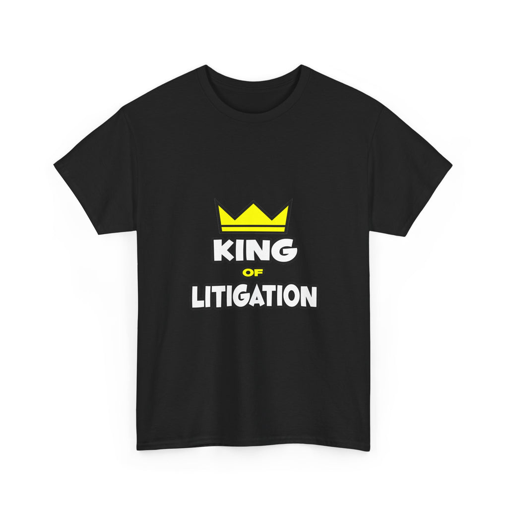 King of Litigation - Unisex Heavy Cotton Tee