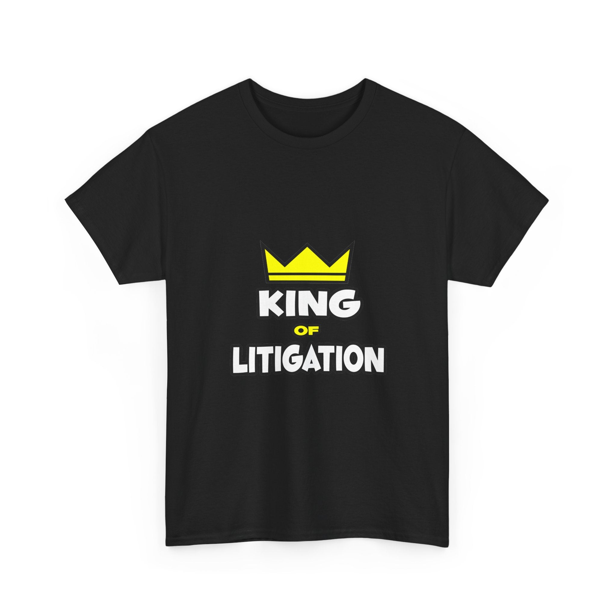 King of Litigation - Unisex Heavy Cotton Tee