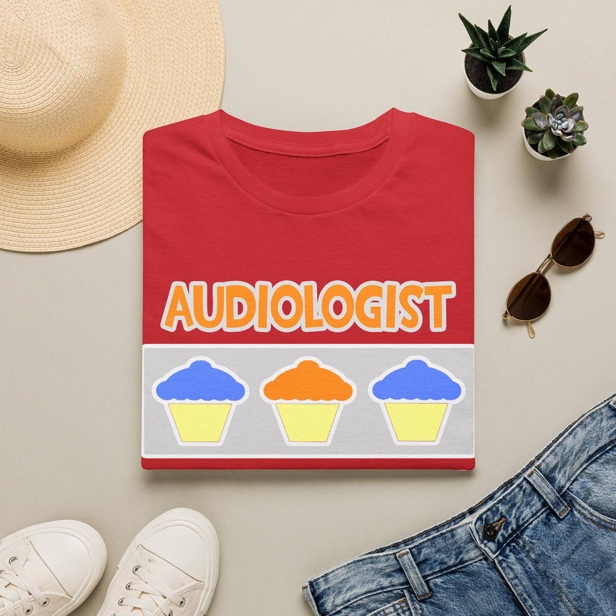 Audiologist ... Will Work For Cupcakes - Unisex Softstyle T-Shirt