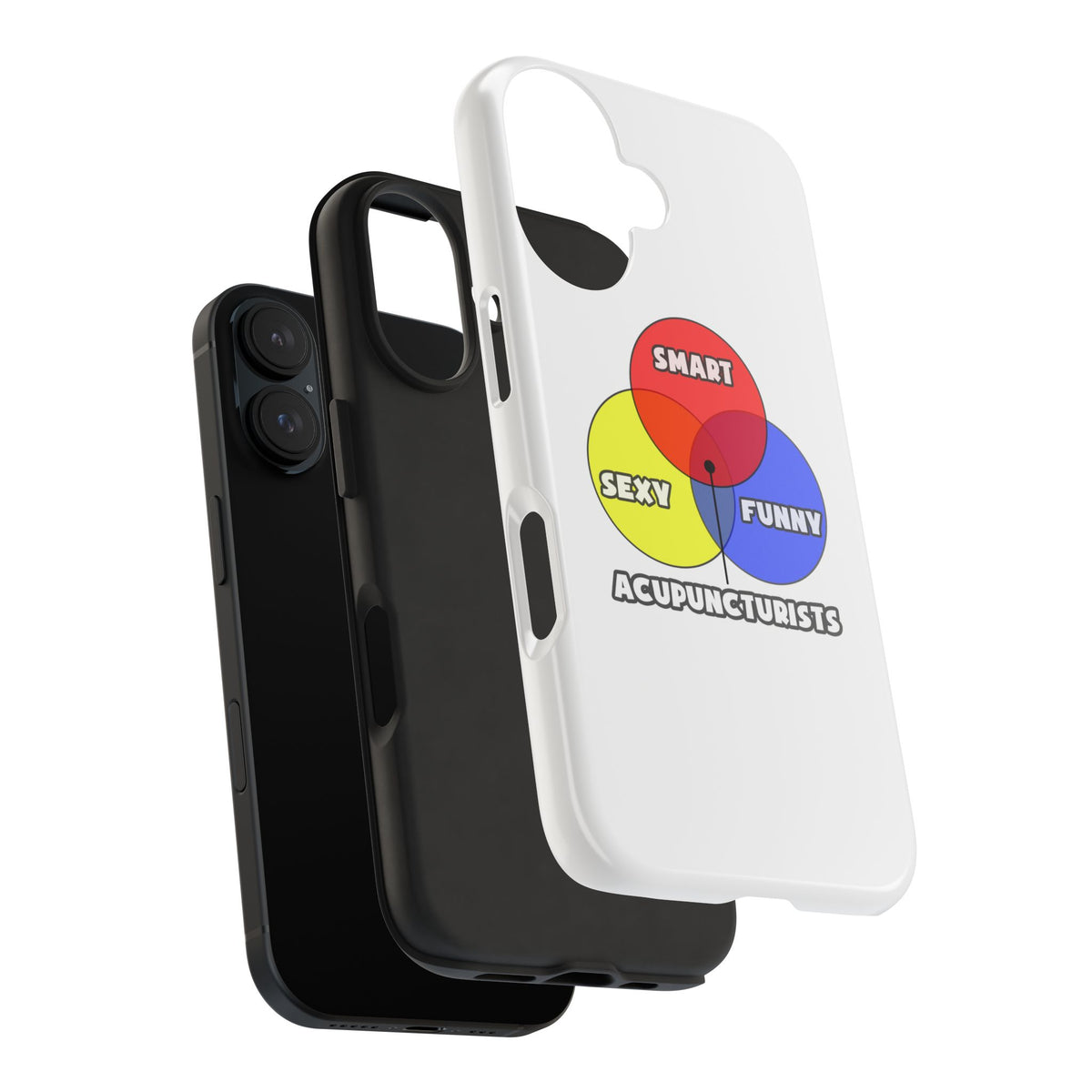 Venn Diagram .. Acupuncturists - Tough Phone Cases