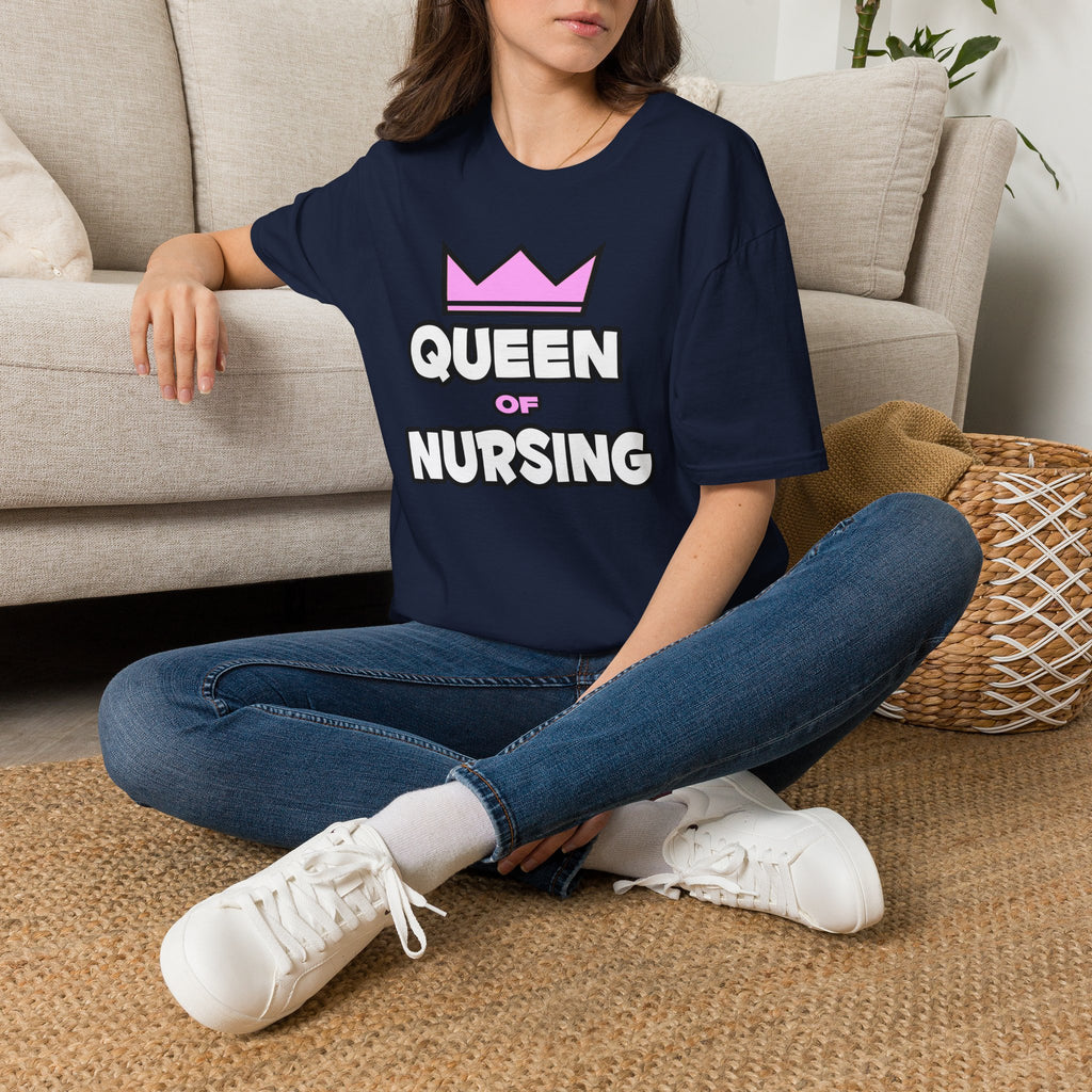 Queen of Nursing - Unisex Softstyle T-Shirt