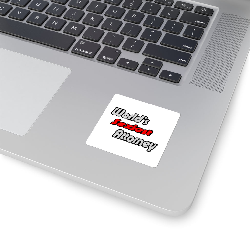 World's Sexiest Attorney - Square Stickers