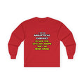 Funny Analytical Chemist T Shirts - Unisex Ultra Cotton Long Sleeve Tee