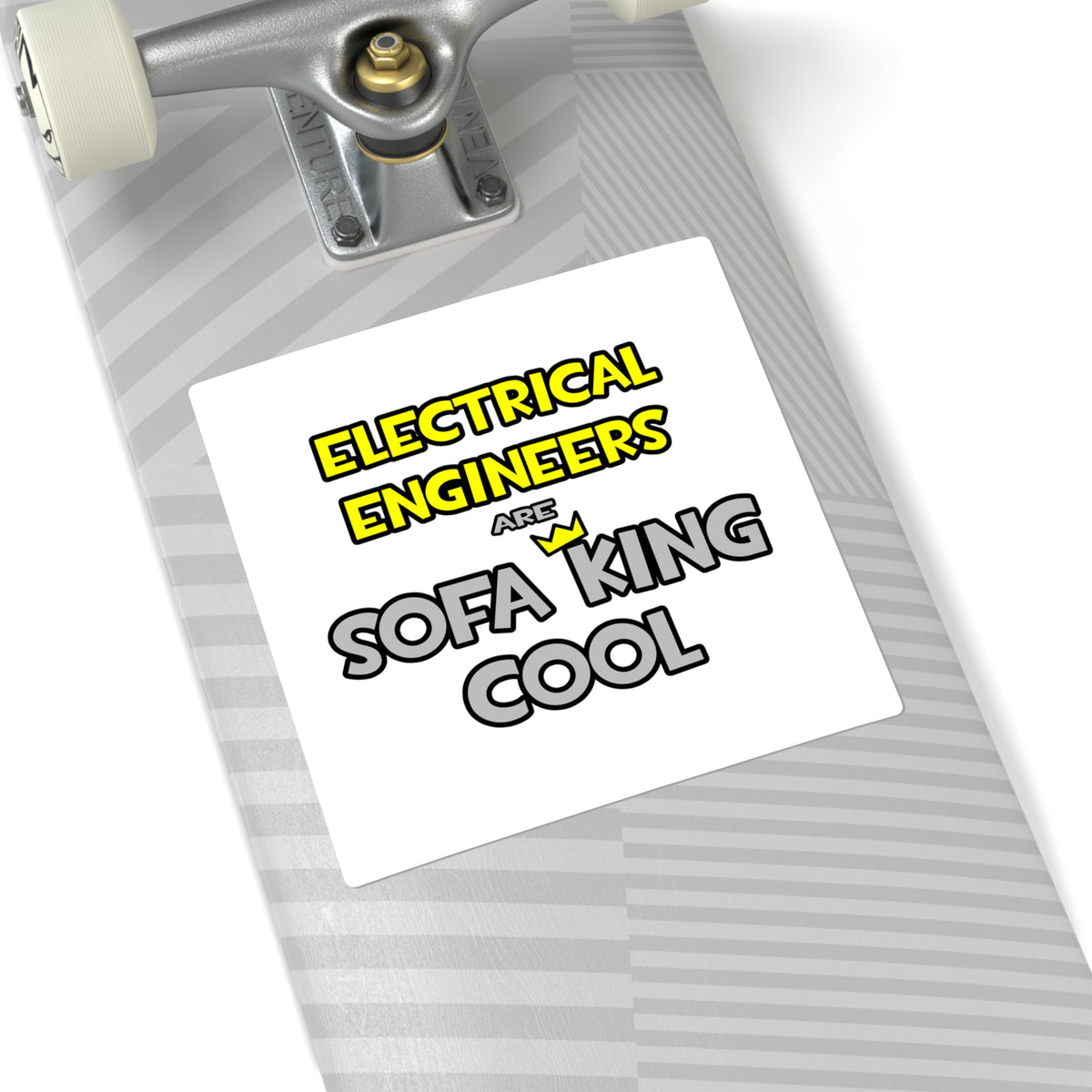 Electrical Engineers Are Sofa King Cool - Square Stickers
