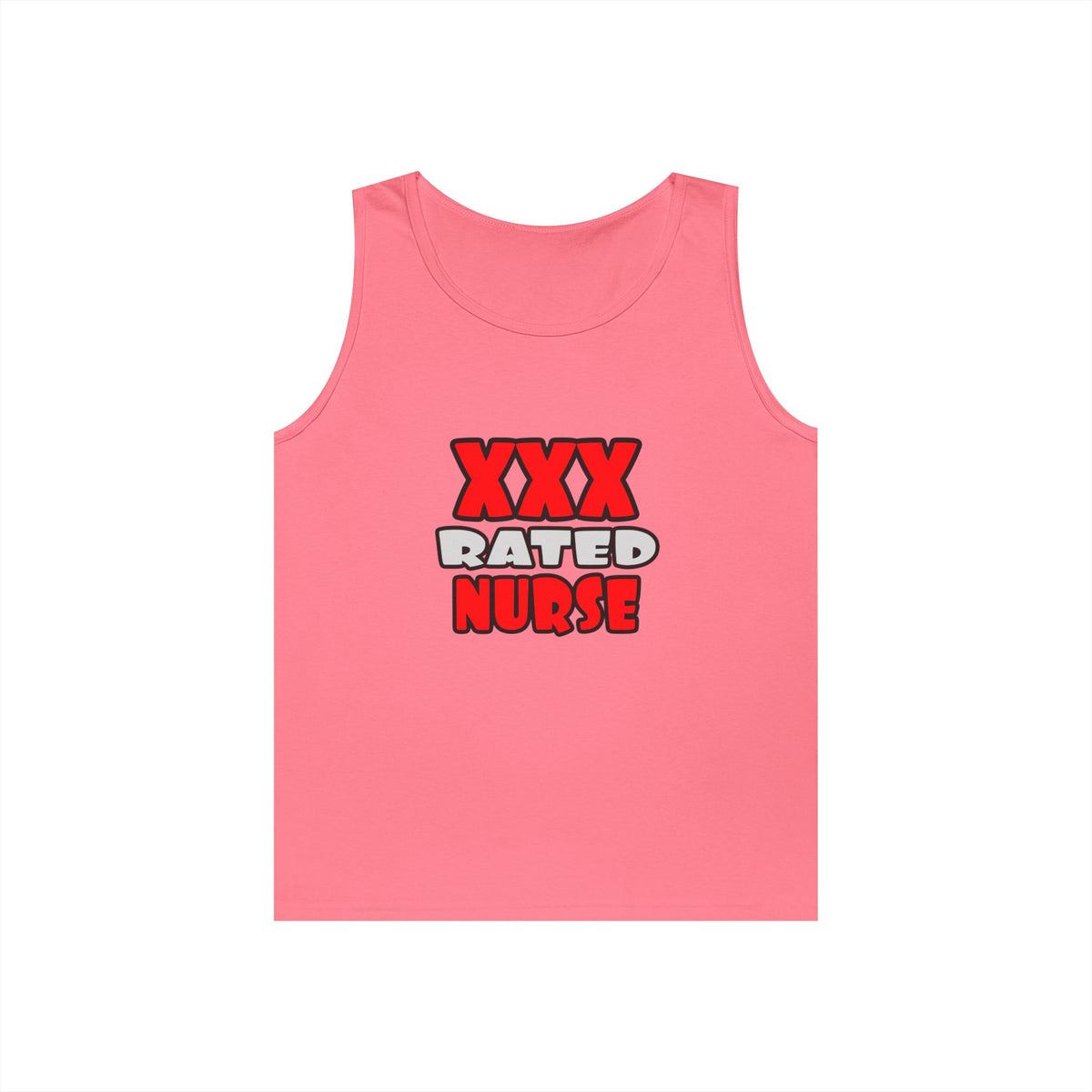 XXX Rated Nurse - Unisex Heavy Cotton Tank Top