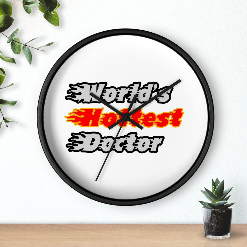 World's Hottest Doctor - Wall Clock