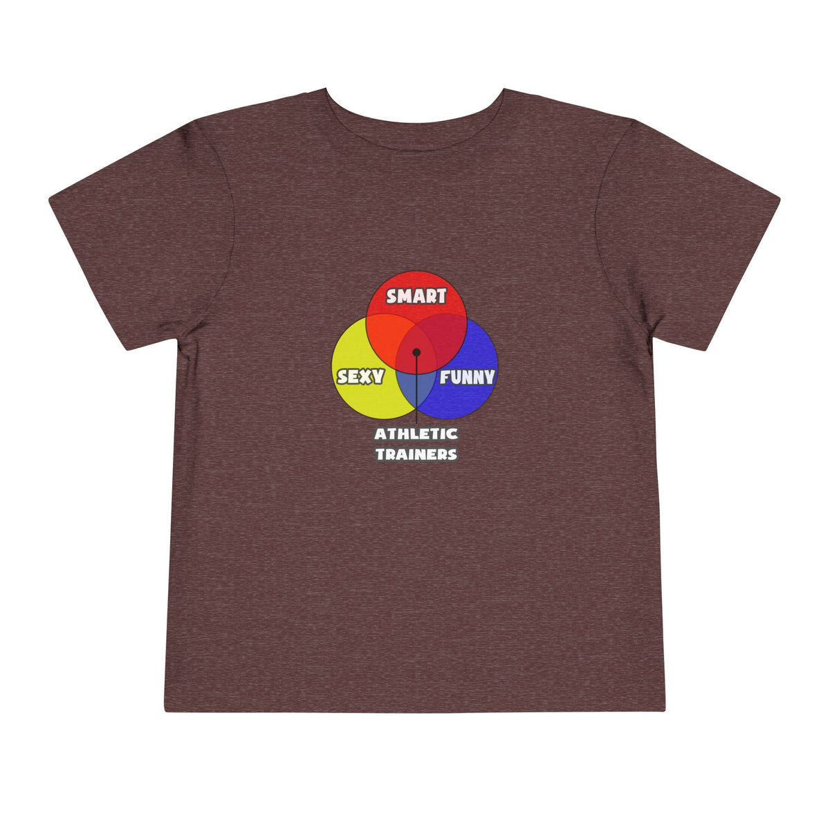 Venn Diagram .. Athletic Trainers - Toddler Short Sleeve Tee