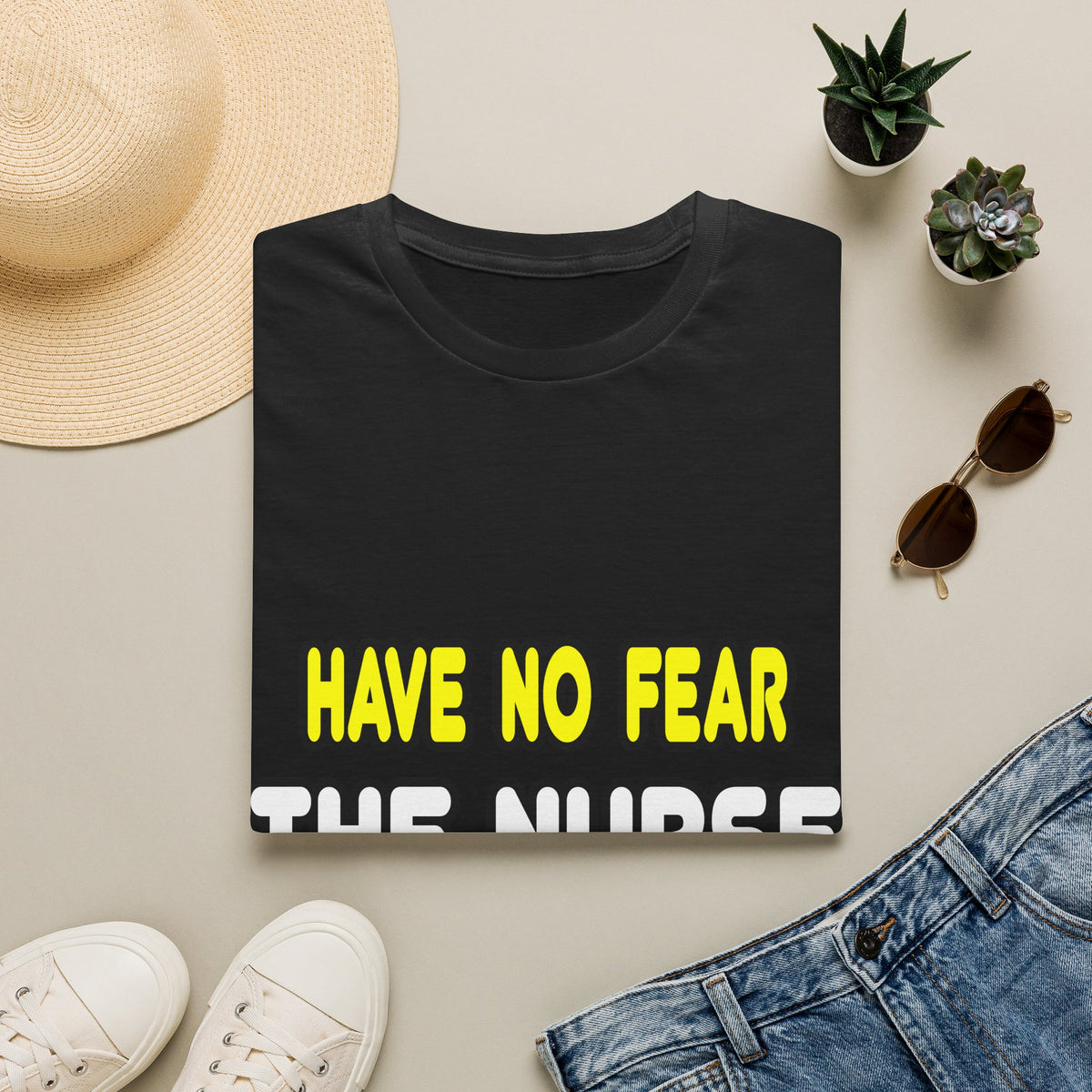 Have No Fear, The Nurse Is Here - Unisex Softstyle T-Shirt