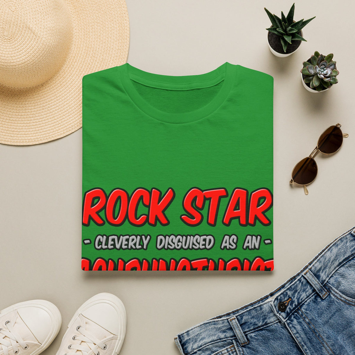 Rock Star .. Acupuncturist - Unisex Softstyle T-Shirt