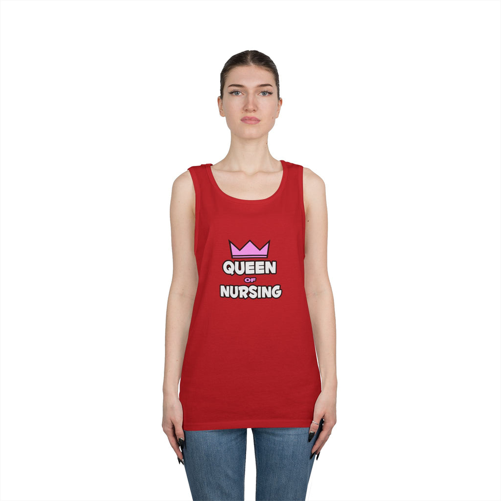 Queen of Nursing - Unisex Heavy Cotton Tank Top