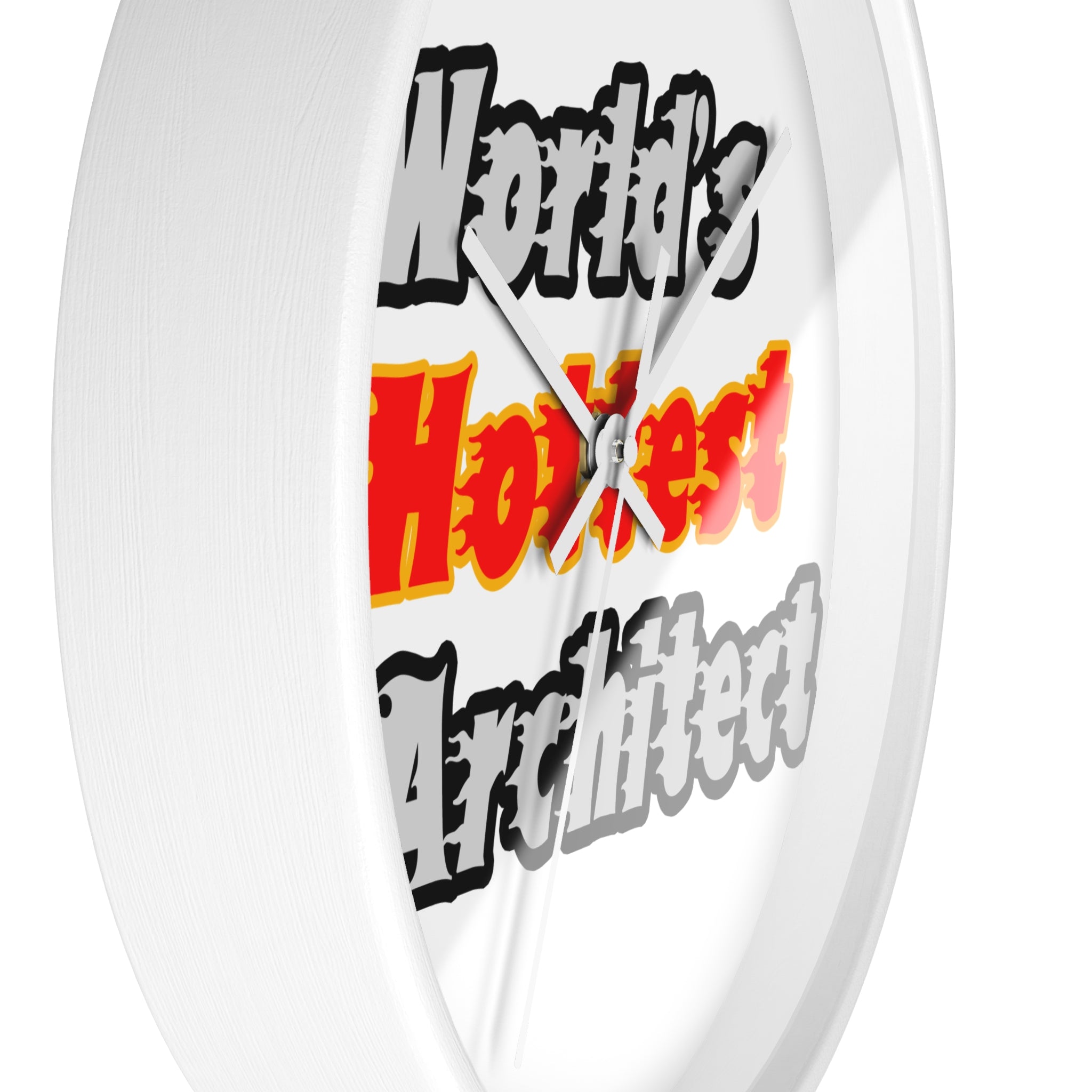 World's Hottest Architect - Wall Clock