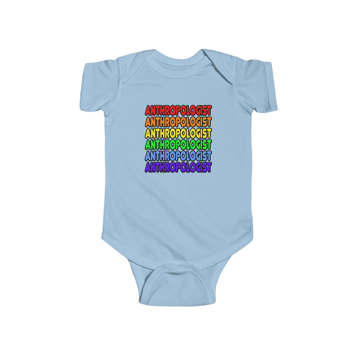 Rainbow Anthropologist - Infant Fine Jersey Bodysuit
