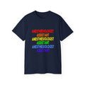 Rainbow Anesthesiologist Assistant - Unisex Ultra Cotton Tee