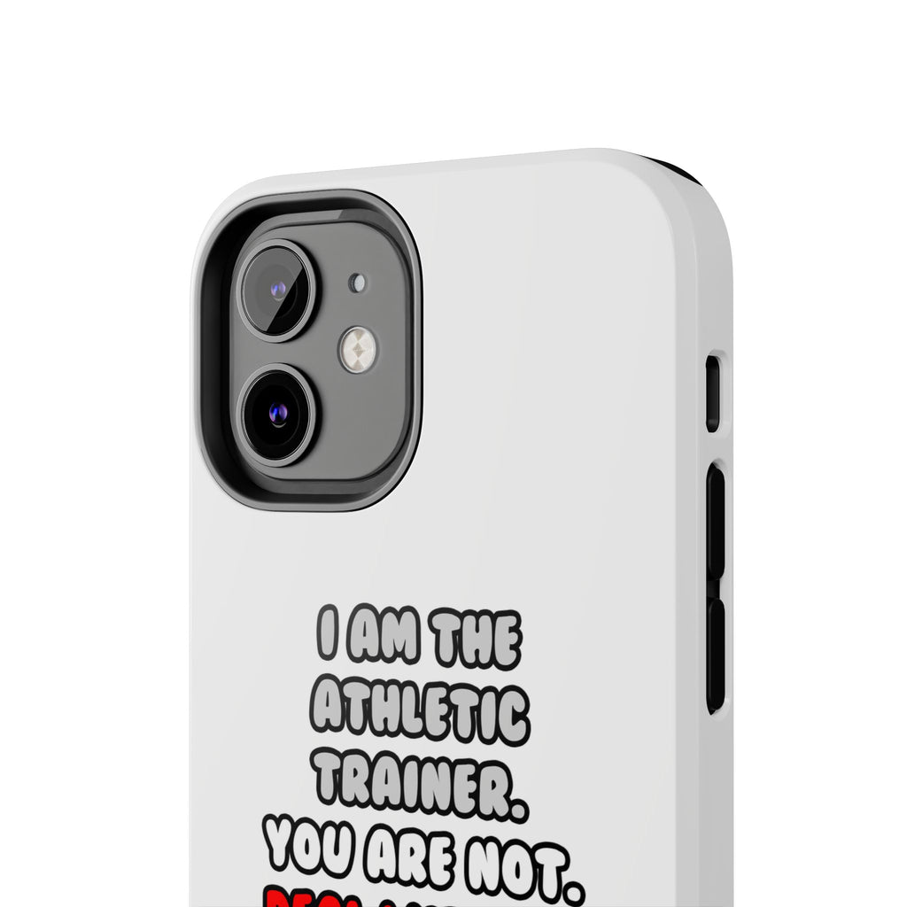 Deal With It ... Funny Athletic Trainer - Tough Phone Cases