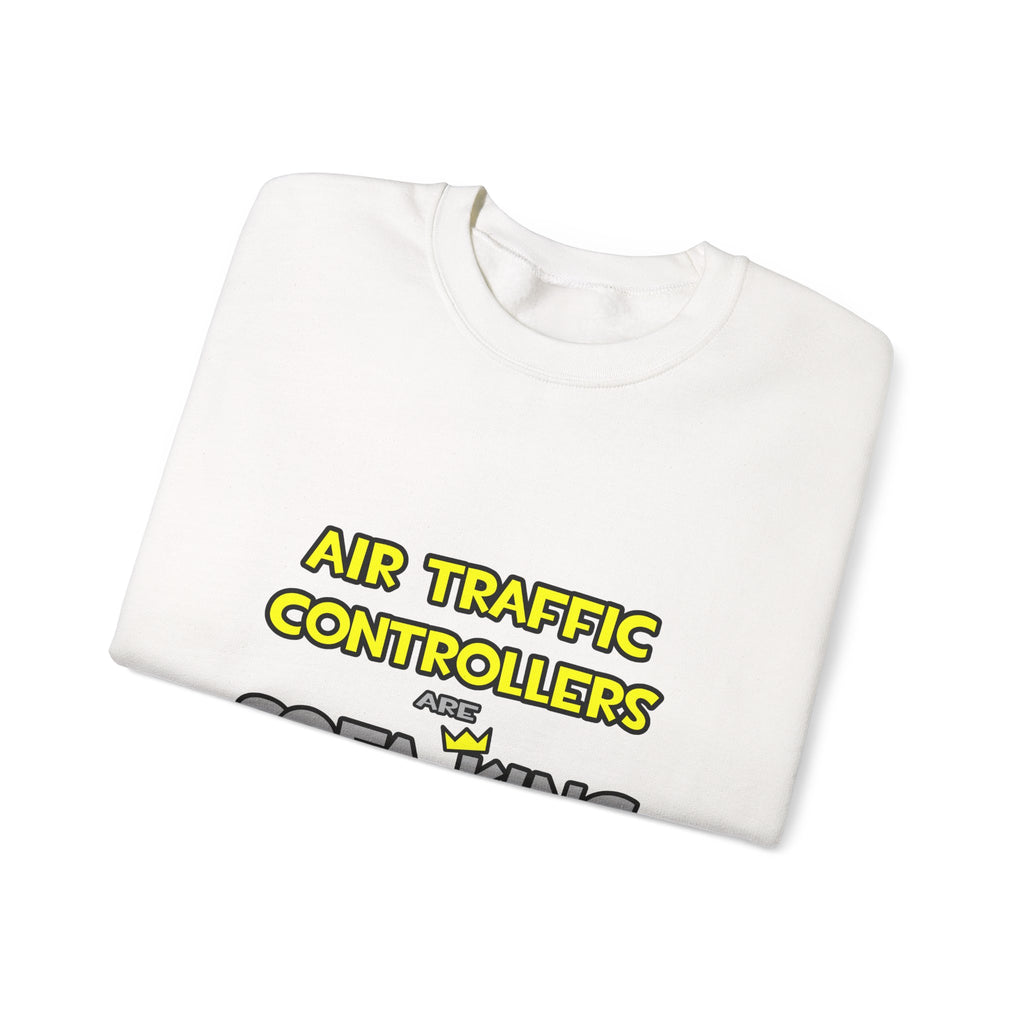 Air Traffic Controllers Are Sofa King Cool - Unisex Heavy Blend™ Crewneck Sweatshirt