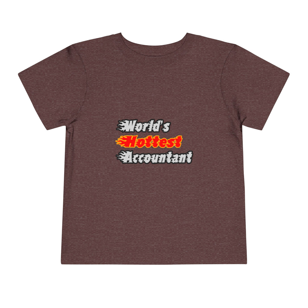 World's Hottest Accountant - Toddler Short Sleeve Tee