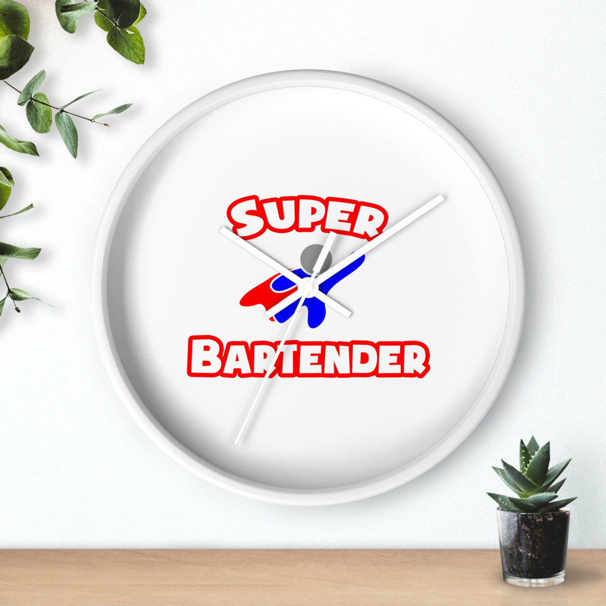 Super Bartender (2) - Wall Clock