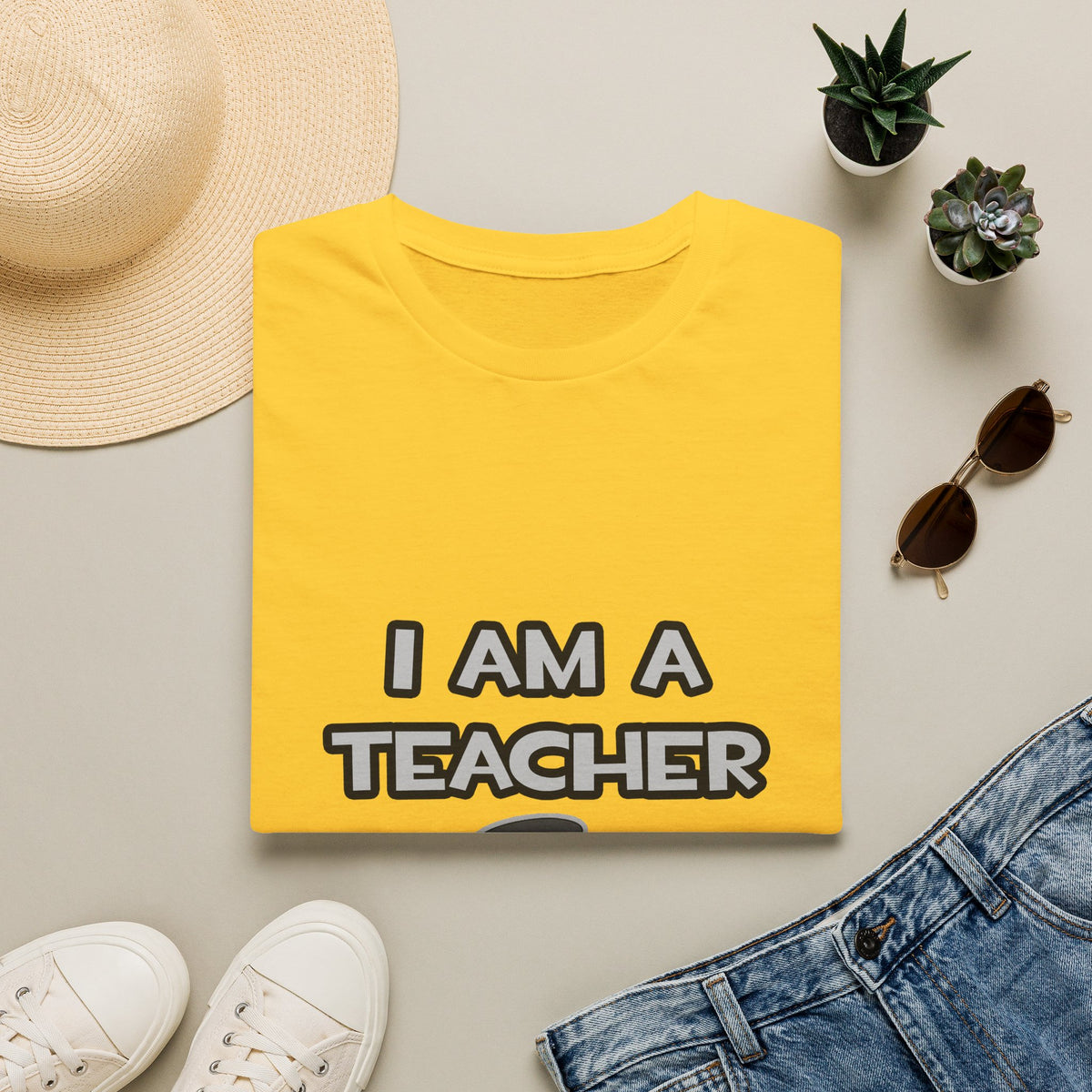 I Am A Teacher ... Not A Magician - Unisex Softstyle T-Shirt