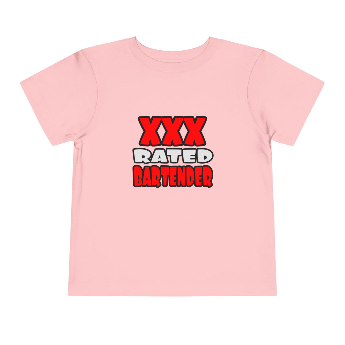 XXX Rated Bartender - Toddler Short Sleeve Tee