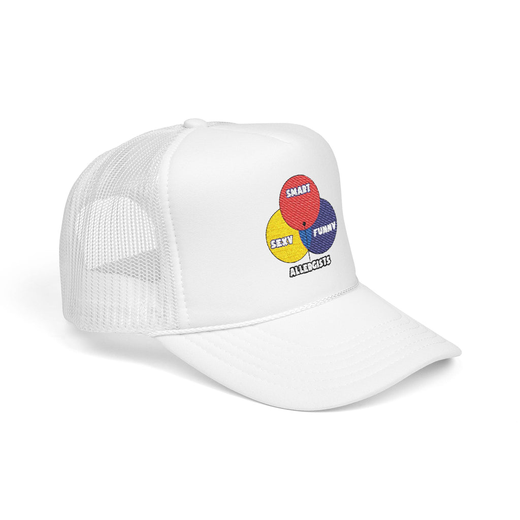 Venn Diagram .. Allergists - Foam Trucker Hat