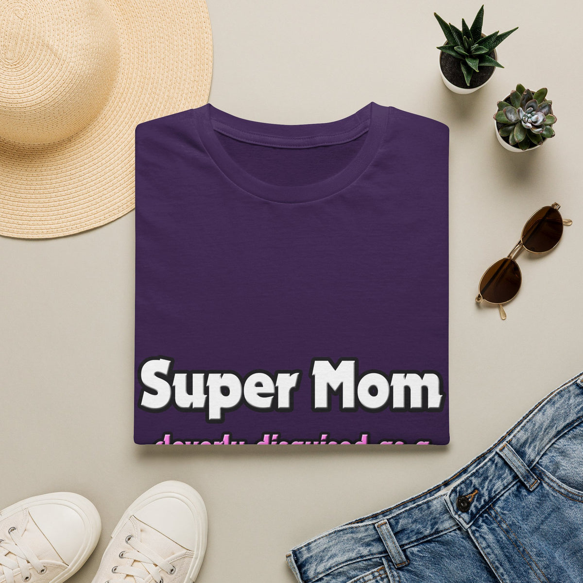 Super Mom ... Nurse - Unisex Softstyle T-Shirt