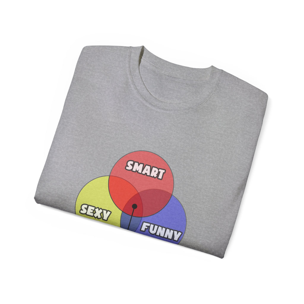Venn Diagram .. Administrative Assistants - Unisex Ultra Cotton Tee