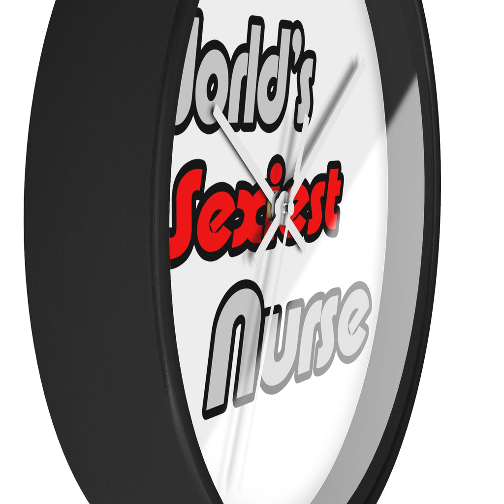 World's Sexiest Nurse - Wall Clock