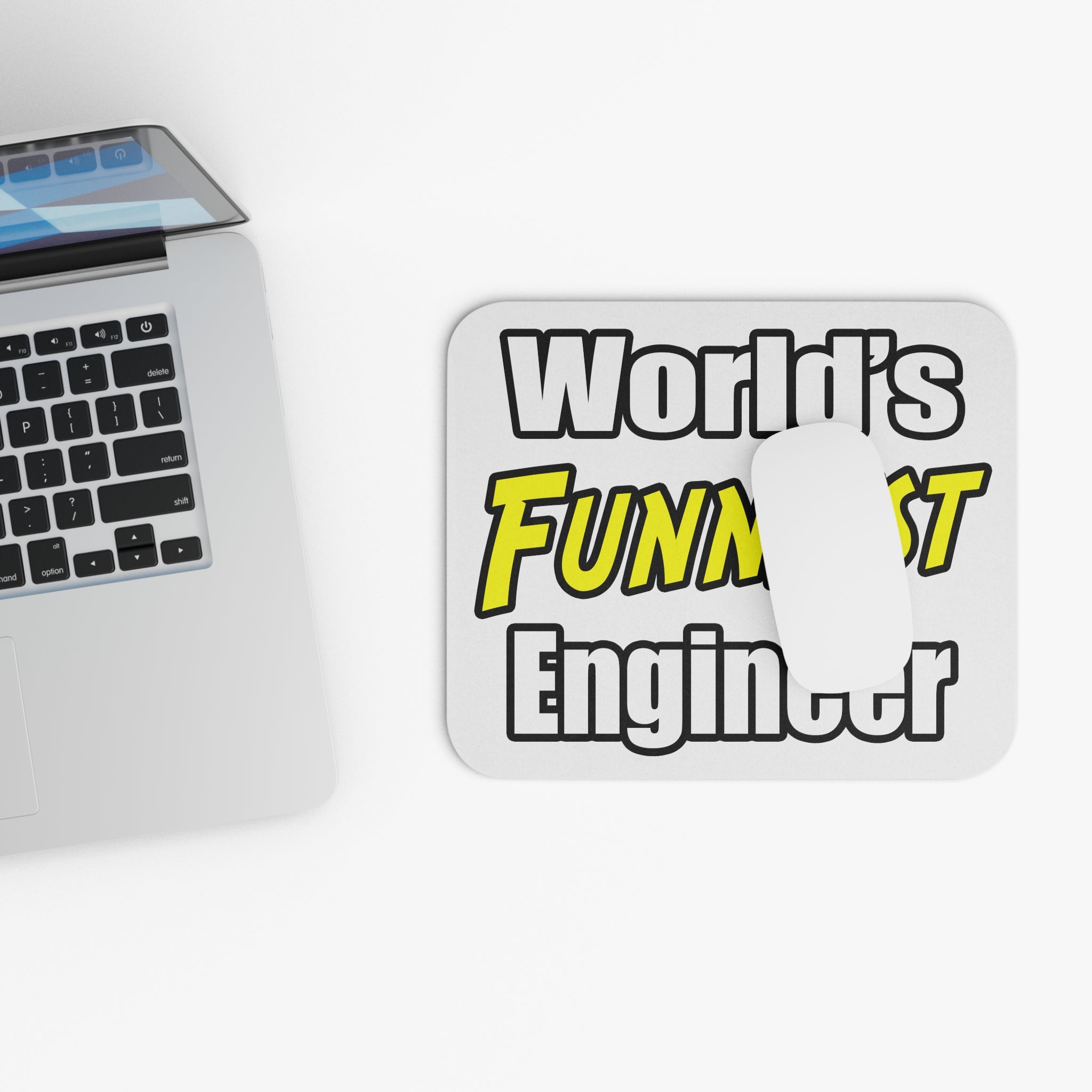 World's Funniest Engineer - Mouse Pad (Rectangle)