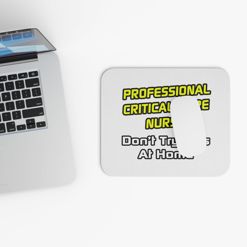 Professional Critical Care Nurse .. Joke - Mouse Pad (Rectangle)