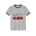 Half Engineer...Half Superhero - Unisex Cotton Ringer T-Shirt