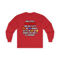 Doctor .. OMG WTF LOL - Unisex Ultra Cotton Long Sleeve Tee