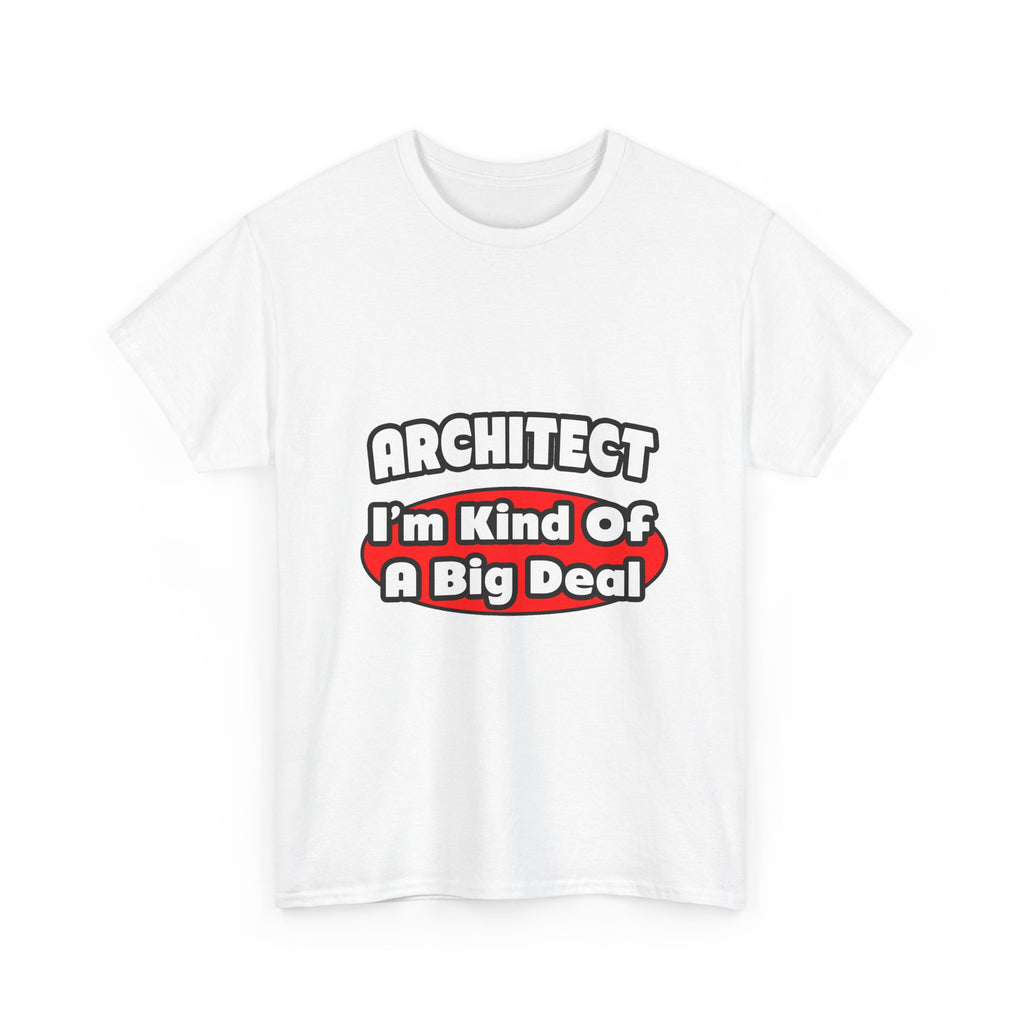 Architect...Big Deal - Unisex Heavy Cotton Tee