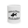 Save Horse, Ride Architect - Ceramic Mug, (11oz, 15oz)